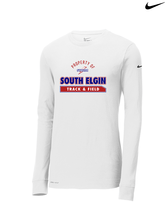 South Elgin HS Track & Field Property - Mens Nike Longsleeve