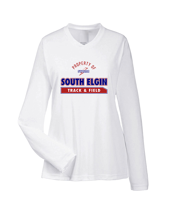 South Elgin HS Track & Field Property - Womens Performance Longsleeve