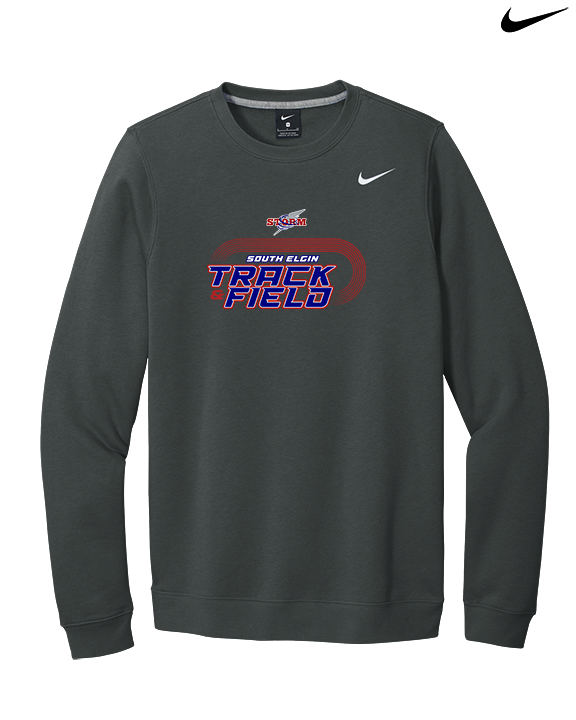 South Elgin HS Track & Field Turn - Mens Nike Crewneck