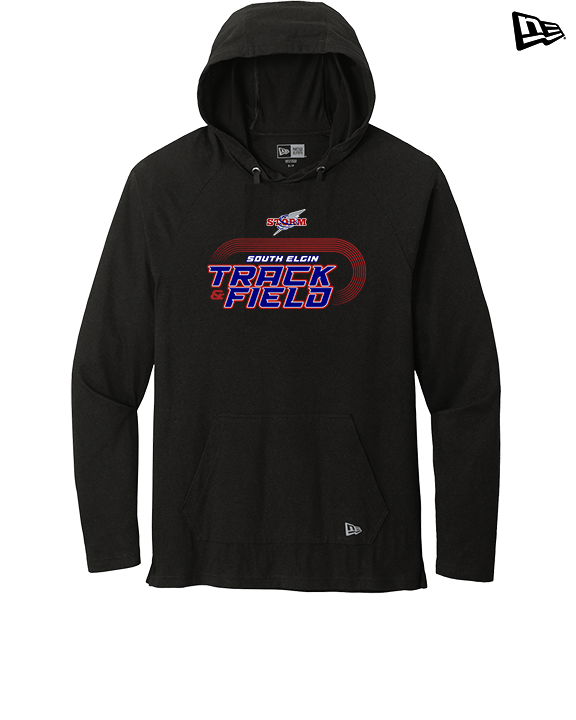 South Elgin HS Track & Field Turn - New Era Tri-Blend Hoodie