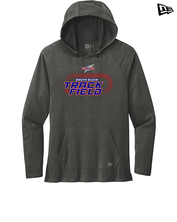 South Elgin HS Track & Field Turn - New Era Tri-Blend Hoodie