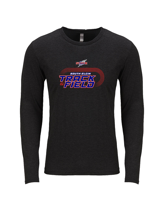 South Elgin HS Track & Field Turn - Tri-Blend Long Sleeve