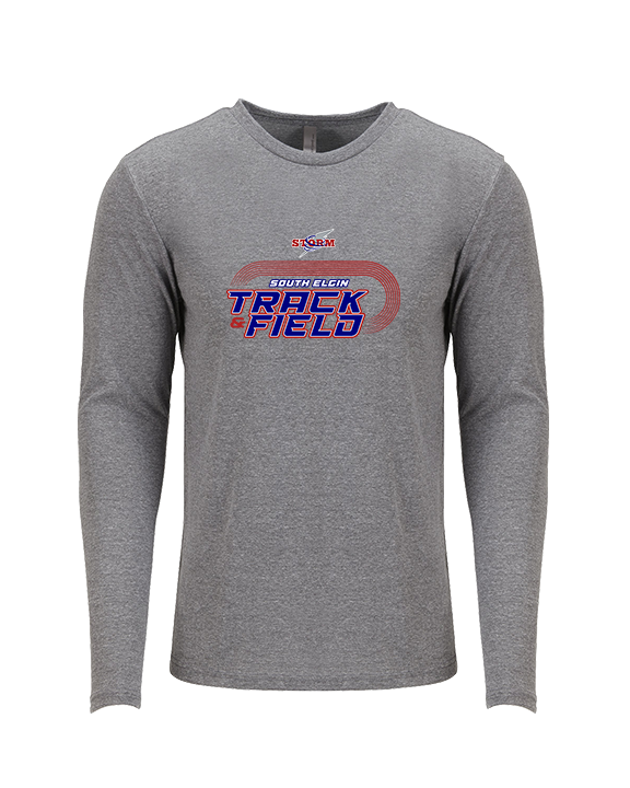 South Elgin HS Track & Field Turn - Tri-Blend Long Sleeve