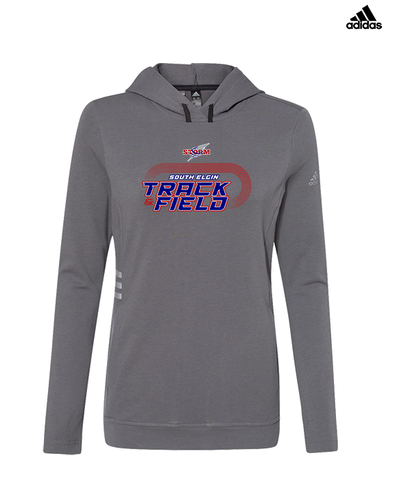 South Elgin HS Track & Field Turn - Womens Adidas Hoodie