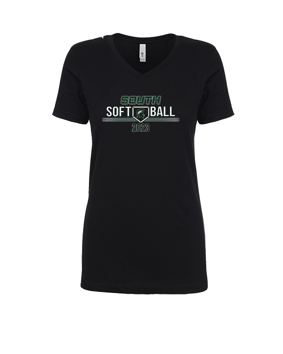 South HS Softball - Womens Vneck