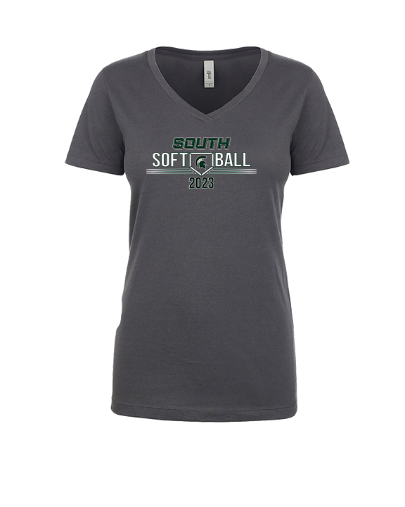 South HS Softball - Womens Vneck