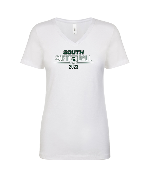 South HS Softball - Womens Vneck