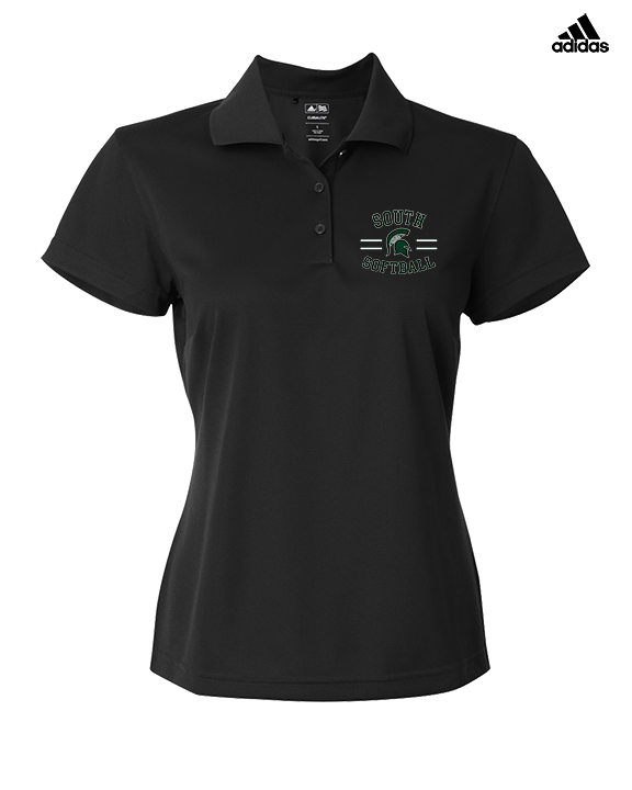 South HS Softball Curve - Adidas Womens Polo