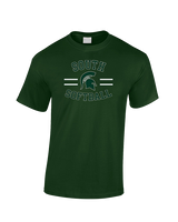 South HS Softball Curve - Cotton T-Shirt