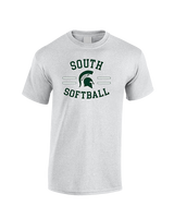 South HS Softball Curve - Cotton T-Shirt