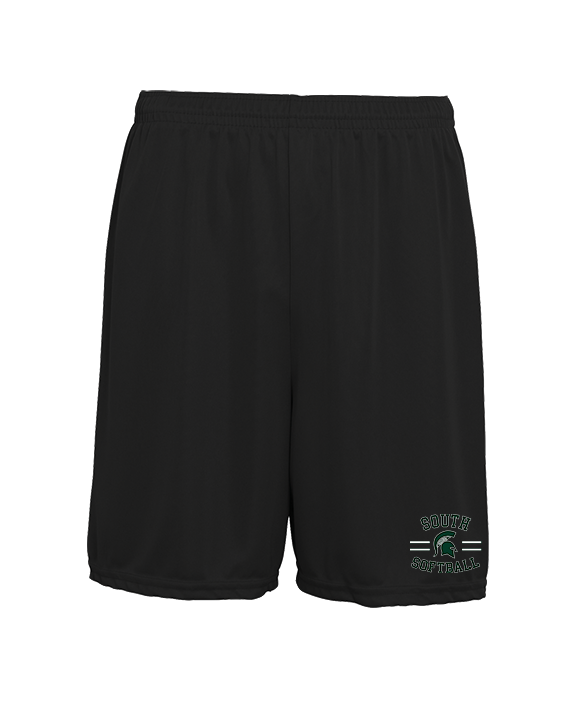 South HS Softball Curve - Mens 7inch Training Shorts