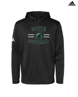 South HS Softball Curve - Mens Adidas Hoodie