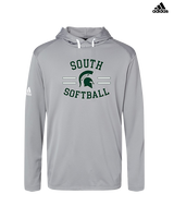 South HS Softball Curve - Mens Adidas Hoodie