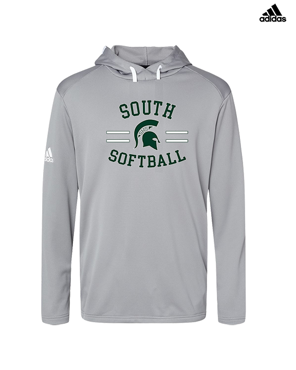 South HS Softball Curve - Mens Adidas Hoodie
