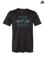 South HS Softball Curve - Mens Adidas Performance Shirt