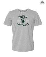 South HS Softball Curve - Mens Adidas Performance Shirt