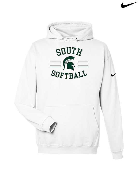 South HS Softball Curve - Nike Club Fleece Hoodie