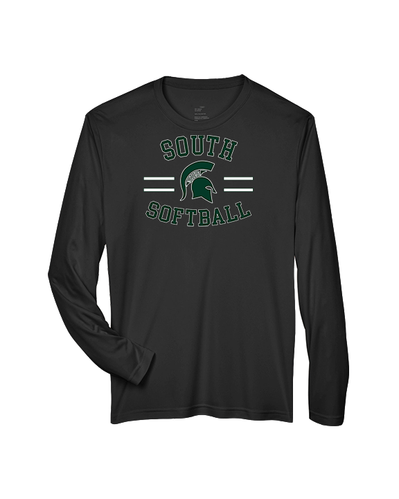 South HS Softball Curve - Performance Longsleeve