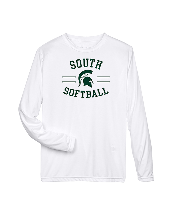 South HS Softball Curve - Performance Longsleeve