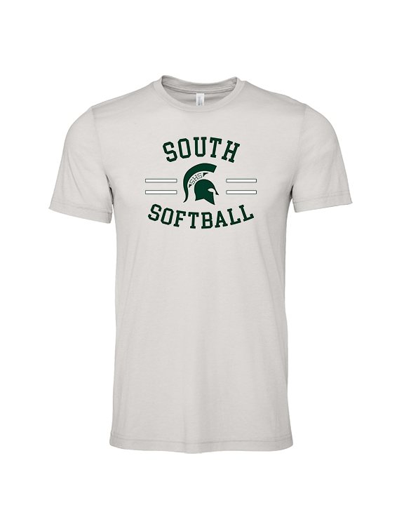 South HS Softball Curve - Tri-Blend Shirt