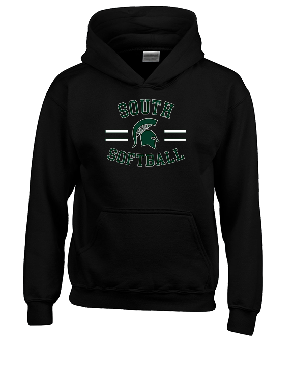 South HS Softball Curve - Unisex Hoodie