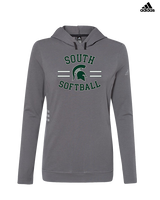 South HS Softball Curve - Womens Adidas Hoodie