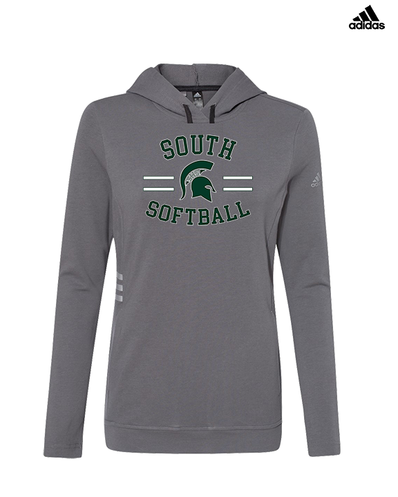 South HS Softball Curve - Womens Adidas Hoodie