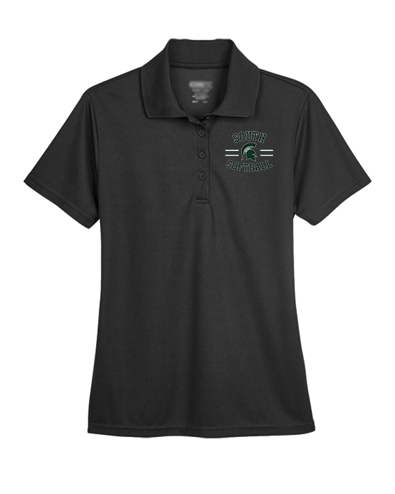 South HS Softball Curve - Womens Polo