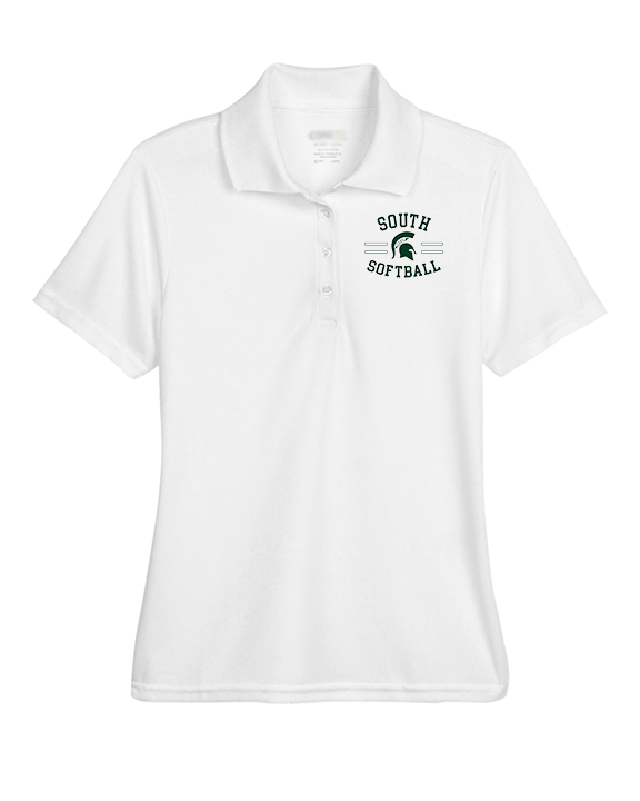 South HS Softball Curve - Womens Polo