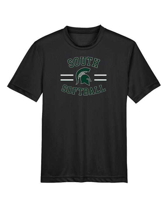 South HS Softball Curve - Youth Performance Shirt