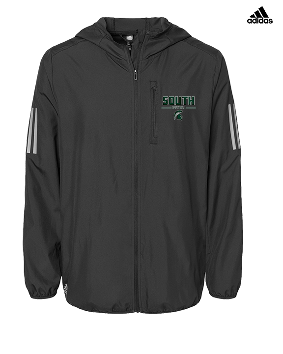 South HS Softball Keen - Mens Adidas Full Zip Jacket