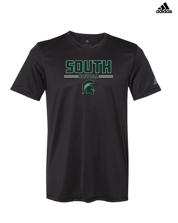 South HS Softball Keen - Mens Adidas Performance Shirt