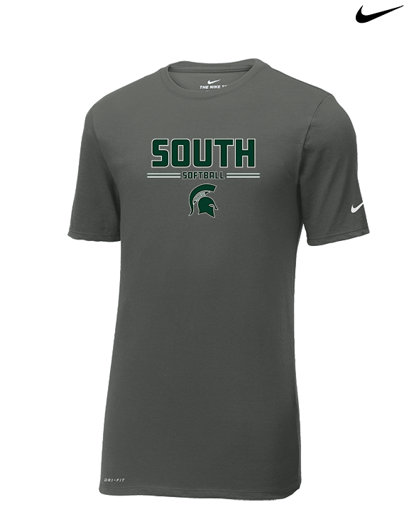 South HS Softball Keen - Mens Nike Cotton Poly Tee