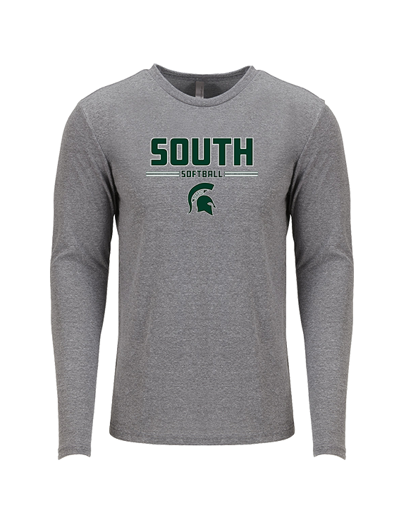 South HS Softball Keen - Tri-Blend Long Sleeve