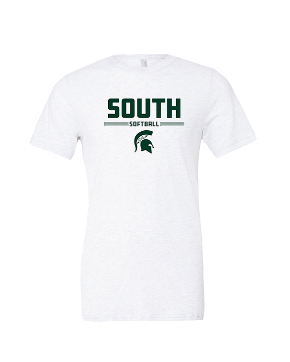 South HS Softball Keen - Tri-Blend Shirt