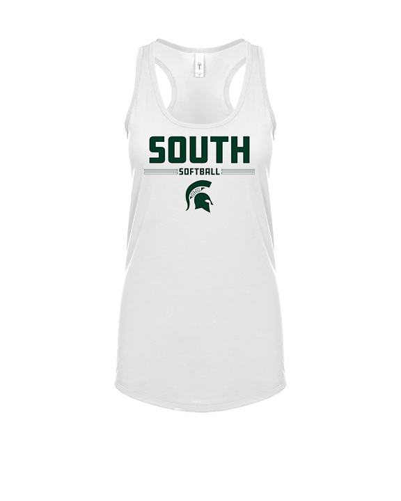 South HS Softball Keen - Womens Tank Top