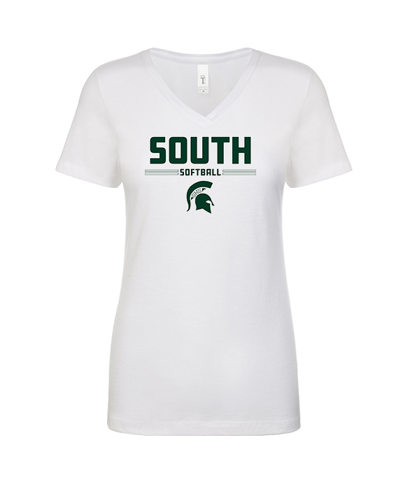 South HS Softball Keen - Womens Vneck