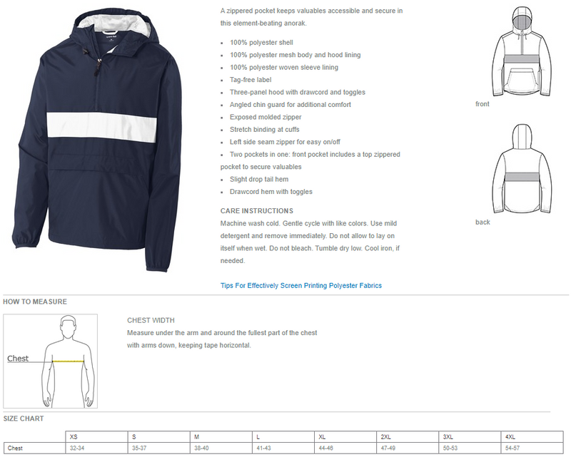 Sumner Academy Tennis Design - Mens Sport Tek Jacket