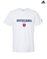 Spotsylvania HS Girls Soccer Block - Mens Adidas Performance Shirt