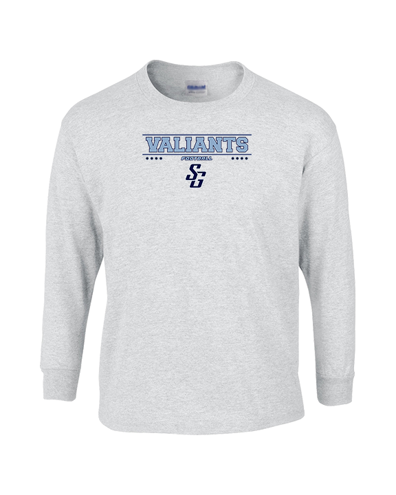 St Genevieve HS Football Border - Cotton Longsleeve