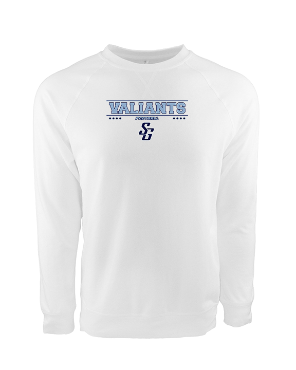 St Genevieve HS Football Border - Crewneck Sweatshirt