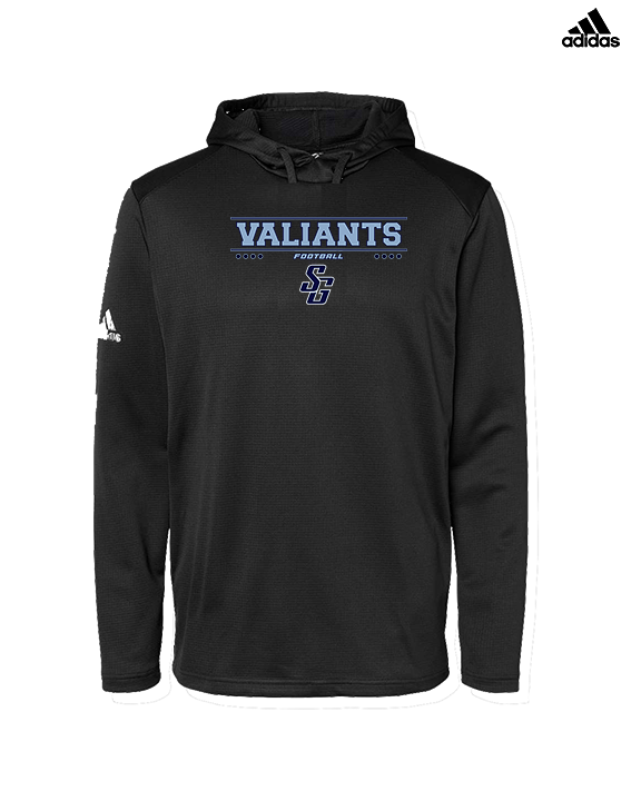 St Genevieve HS Football Border - Mens Adidas Hoodie