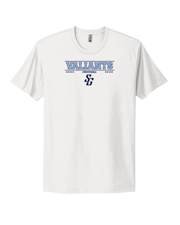 St Genevieve HS Football Border - Mens Select Cotton T-Shirt