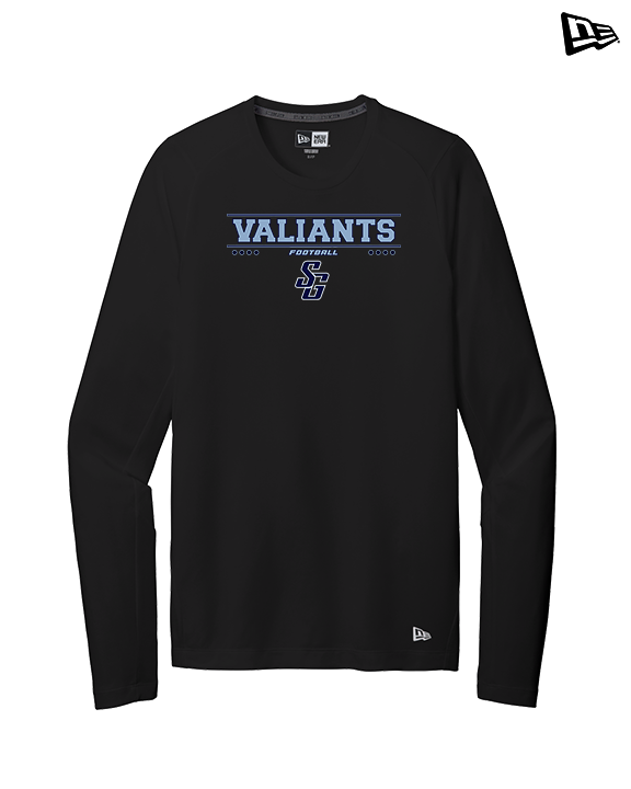 St Genevieve HS Football Border - New Era Performance Long Sleeve