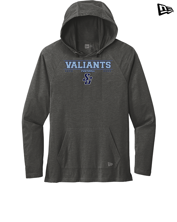 St Genevieve HS Football Border - New Era Tri-Blend Hoodie