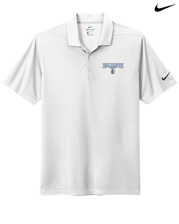 St Genevieve HS Football Border - Nike Polo