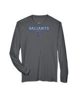 St Genevieve HS Football Border - Performance Longsleeve