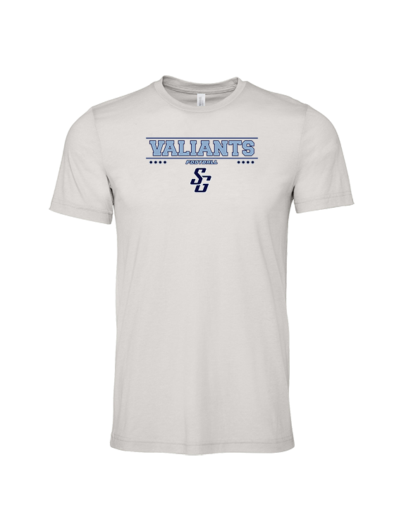 St Genevieve HS Football Border - Tri-Blend Shirt