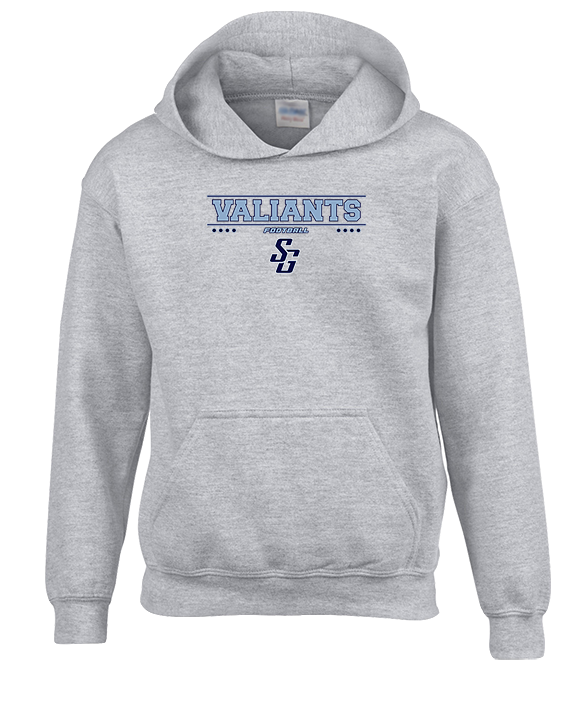 St Genevieve HS Football Border - Youth Hoodie