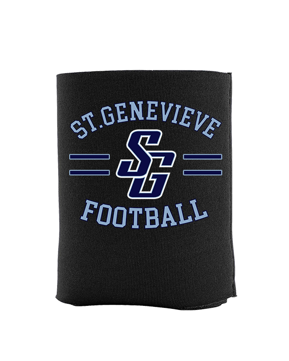 St Genevieve HS Football Curve - Koozie